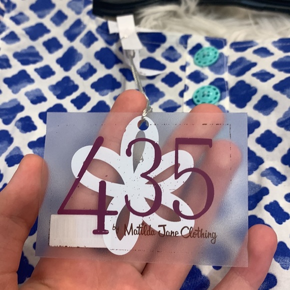 Colorful Matilda Jane Top NWT - Picture 3 of 3